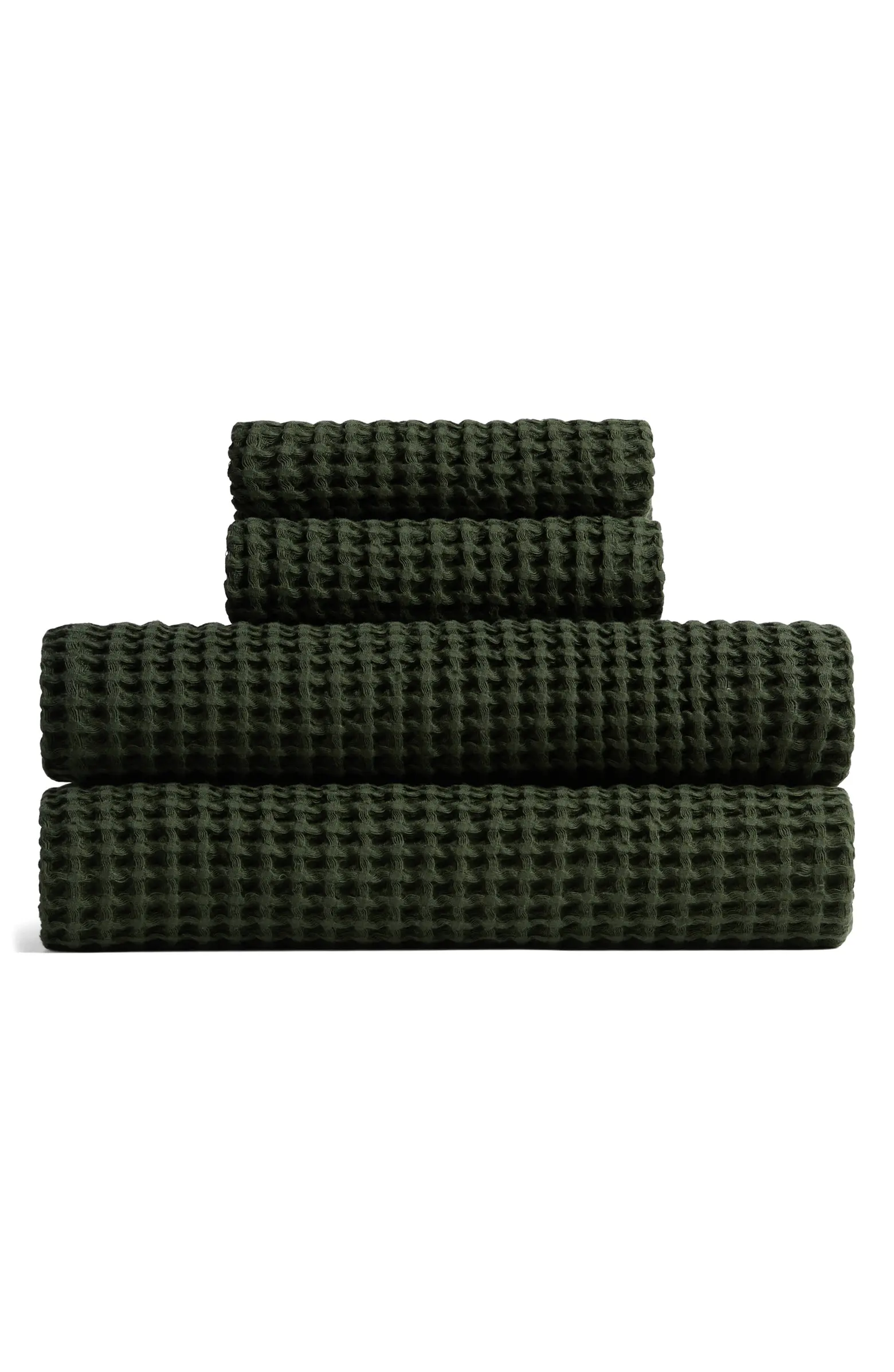 Turkish Cotton Waffle Bath Essentials