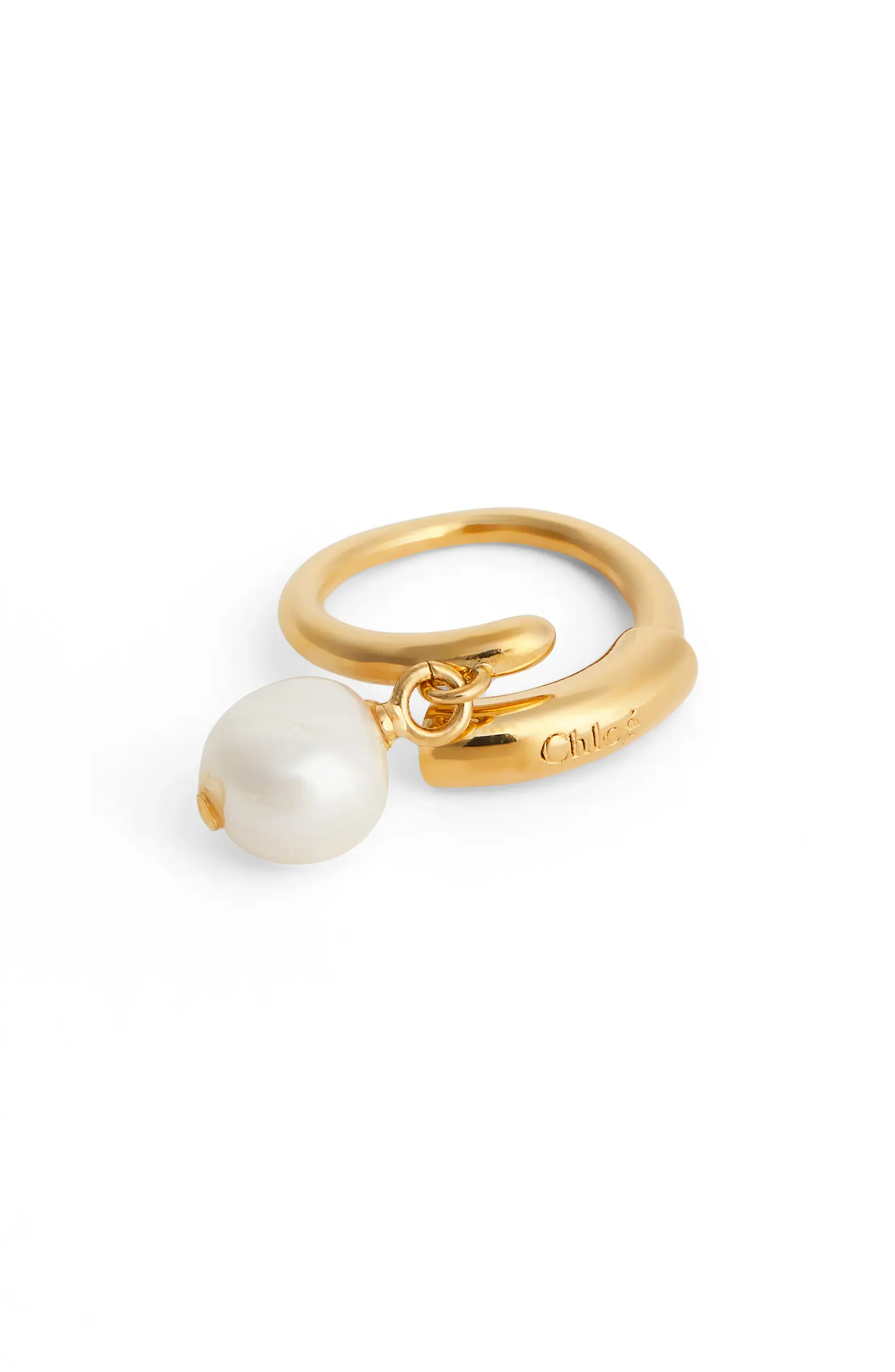 Darcey Pearl Charm Ring