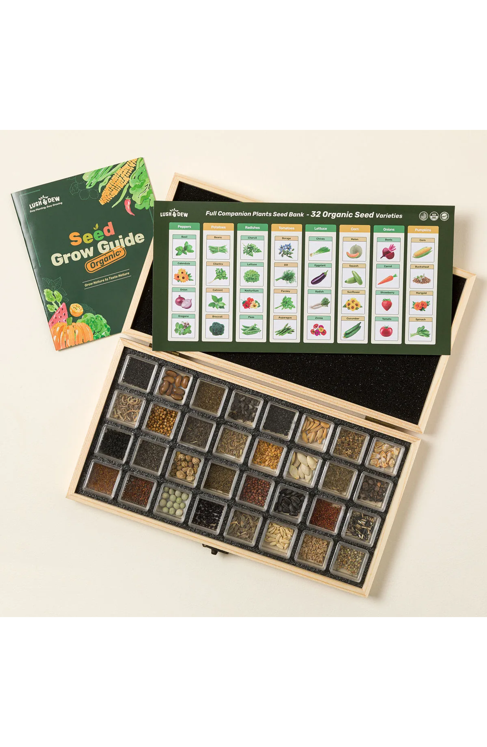 Companion Planting Made Easy Seed Bank Set