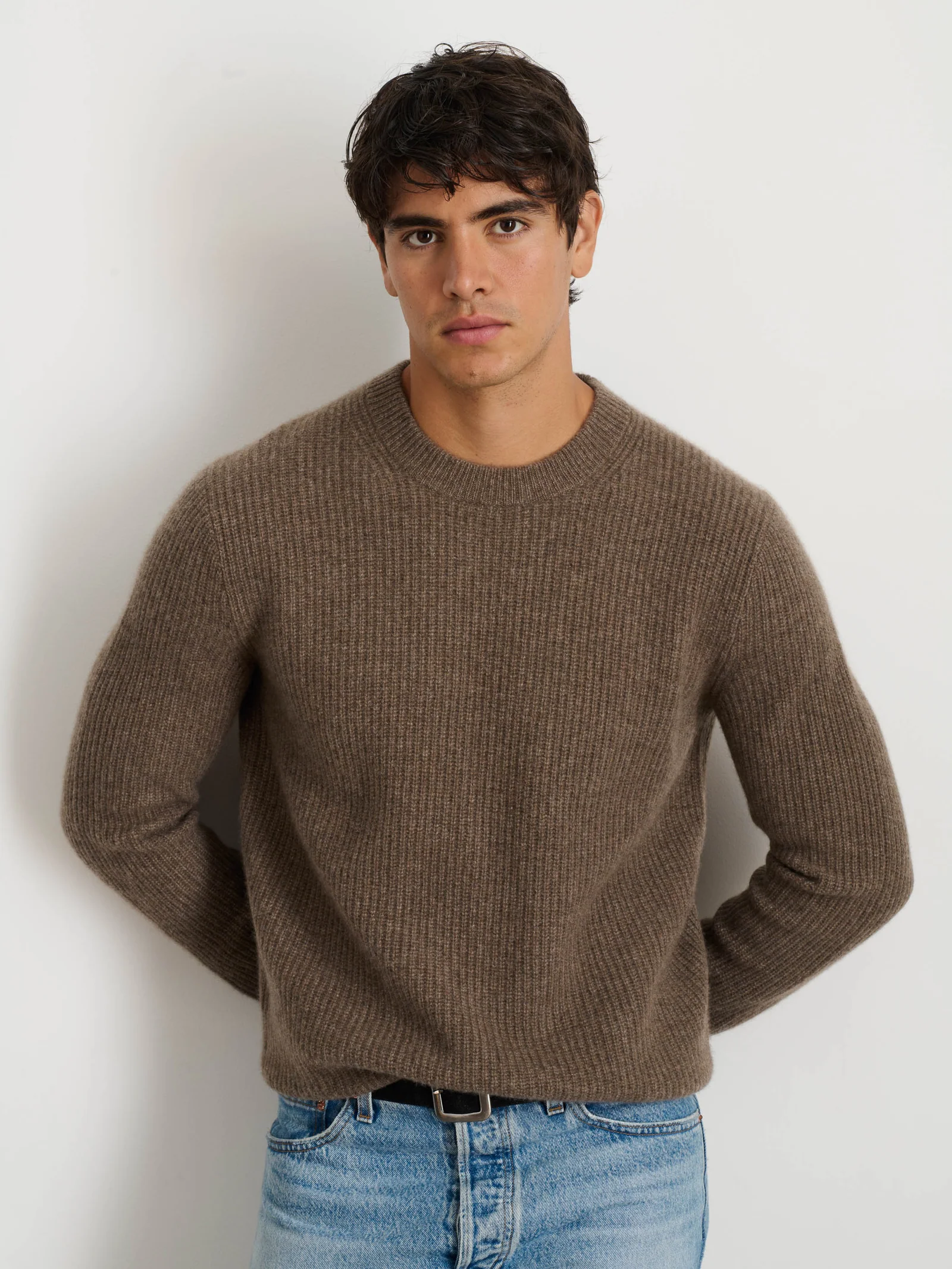 Jordan Sweater In Washed Cashmere
