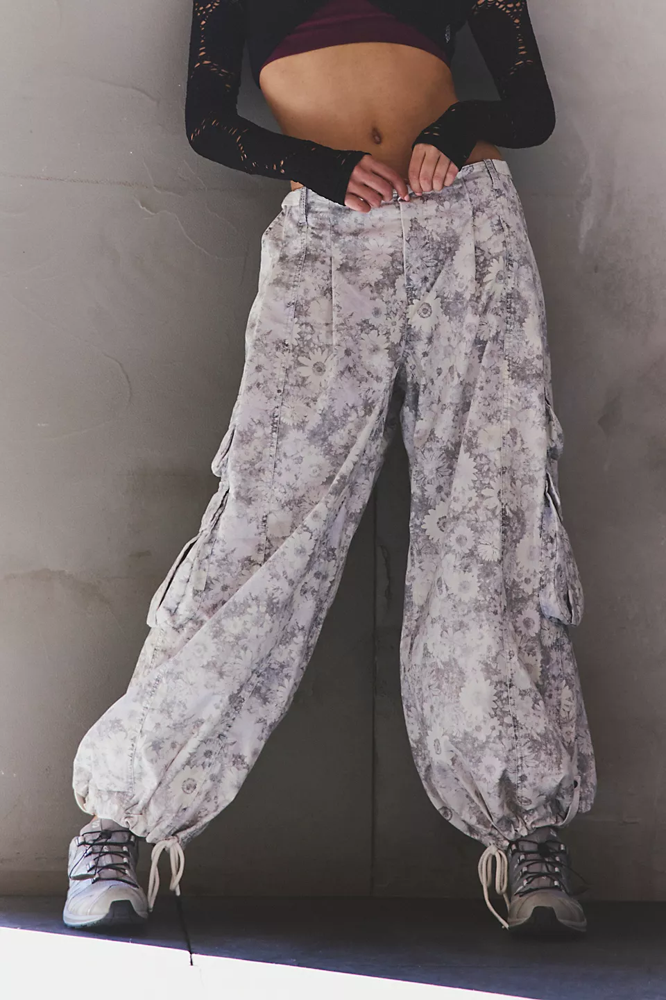 Charmer Printed Utility Pants