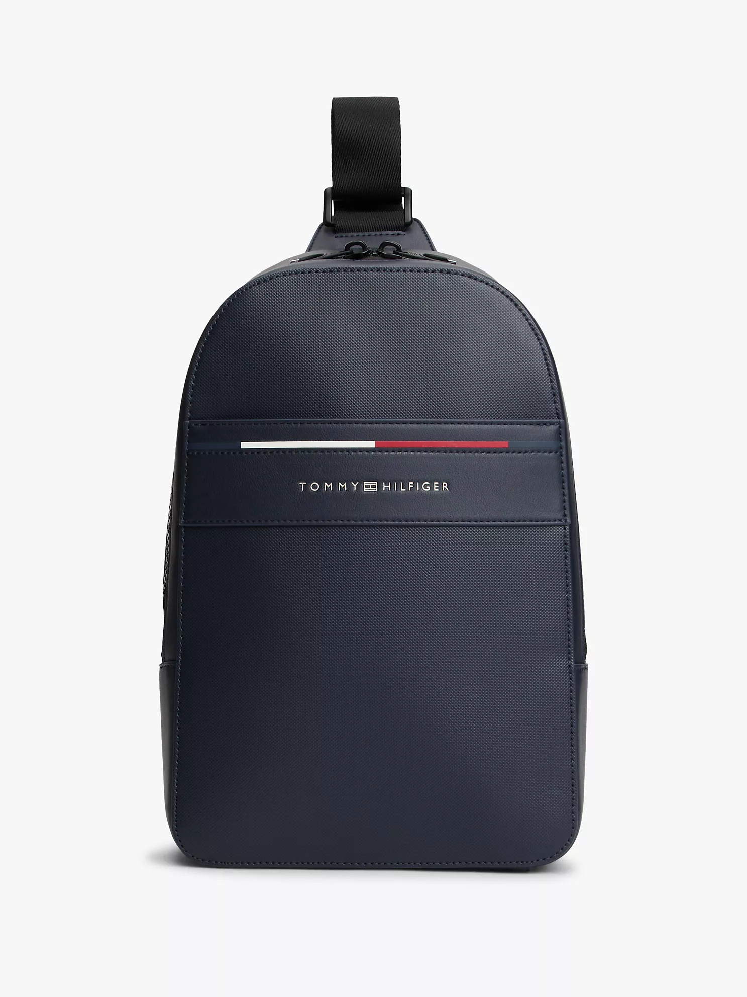 Signature Stripe Crossbody Sling Bag